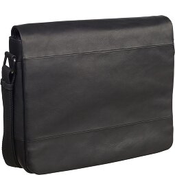 Leonhard Heyden Hamburg Messenger en cuir, 32 cm, compartiment pour ordinateur portable  Modéle 2
