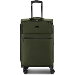 bugatti Valencia Soft 4 roulettes Trolley M 65 cm avec soufflet d'extension  Modéle 3