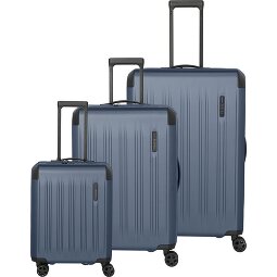 Travelite Dynamiic 4 roulettes Set de valises 3 pièces avec soufflet d'extension  Modéle 2