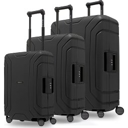 Redolz Essentials 15 Set de valises à 4 roulettes 3 pièces avec fermeture à trois points  Modéle 4