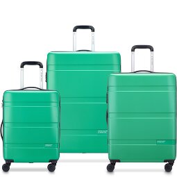 Delsey Paris x United Colors of Benetton Now Hardside Set de valises à 4 roulettes 3 pcs. avec soufflet extensible  Modéle 1