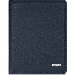 Redolz Leather Essentials HF Porte-monnaie en cuir RFID 9,5 cm dépliable  Modéle 4