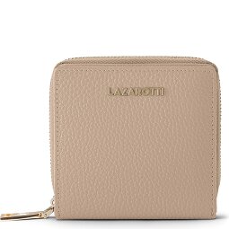 Lazarotti Porte-monnaie « Bologna » en cuir, taille moyenne, fermeture à glissière sur tout le pourtour, 10 cm  Modéle 10