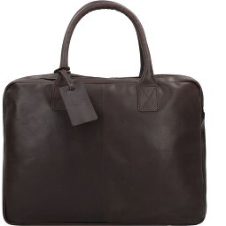 Burkely Porte-documents Vintage Taylor en cuir, 40 cm, compartiment pour ordinateur portable  Modéle 2