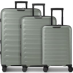 d&n Toronto 4 roues Set de valises 3 pièces avec soufflet d'extension  Modéle 2