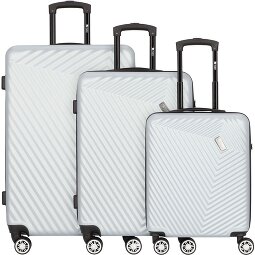 mano Don Carlo Set de valises à 4 roulettes 3pcs.  Modéle 2