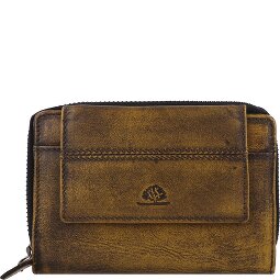 Greenburry Destressed Porte-monnaie Protection RFID Cuir 13.5 cm  Modéle 1