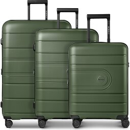 Redolz Essentials 11 4 roues Set de valises 3 pièces avec soufflet d'extension  Modéle 6