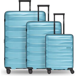 Bergpfeil Travel Set de valises à 4 roulettes 3 pièces avec soufflet extensible  Modéle 4