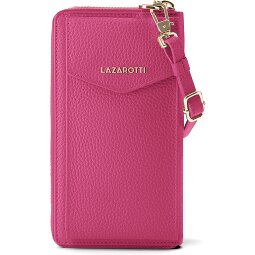 Lazarotti Bologna Leather Zip-Around Porte-monnaie Porte-téléphone en cuir 19 cm  Modéle 4
