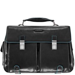 Piquadro Blue Square Porte-documents en cuir 43 cm Compartiment pour ordinateur portable  Modéle 3