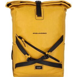 Piquadro Harper sac à dos en cuir 48 cm compartiment pour ordinateur portable  Modéle 2