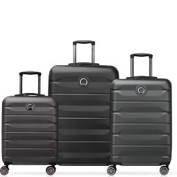 Delsey Paris Air Armour 4 roulettes Set de valises 3 pièces avec soufflet d'extension  Modéle 3