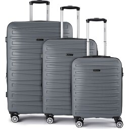 Benzi 5493 4 roulettes Set de valises 3 pièces avec soufflet d'extension  Modéle 1