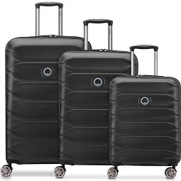 Delsey Paris Meteor 4 roues Set de valises 3 pièces avec soufflet d'extension  Modéle 1