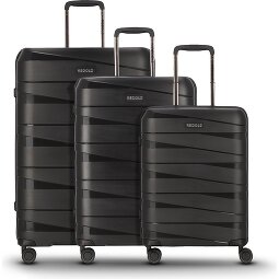 Redolz Essentials 10 3-SET 4 roulettes Set de valises 3 pièces  Modéle 1