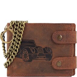 Greenland Nature Montenegro Porte-monnaie RFID Cuir 12 cm  Modéle 1