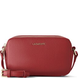 Lazarotti Bologna Leather Sac à bandoulière Camera-Bag en cuir double zip 18 cm  Modéle 3