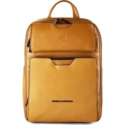 Piquadro Ael Daypack Cuir véritable 37 cm Compartiment ordinateur  Modéle 3