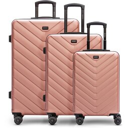 Redolz Essentials 07 3-SET 4 roulettes Set de valises 3 pièces  Modéle 4