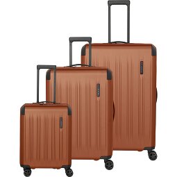 Travelite Dynamiic 4 roulettes Set de valises 3 pièces avec soufflet d'extension  Modéle 4
