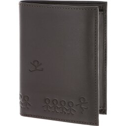 oxmox Leather Porte-monnaie Protection RFID Cuir véritable 10 cm  Modéle 10