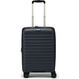 d&n Travel Line 4700 4 roulettes Trolley de cabine 55 cm avec soufflet d'extension  Modéle 3