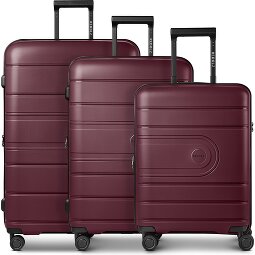 Redolz Essentials 11 4 roues Set de valises 3 pièces avec soufflet d'extension  Modéle 3