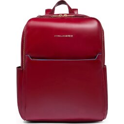 Piquadro Blue Square Daypack Protection RFID Cuir véritable 37 cm Compartiment ordinateur  Modéle 3