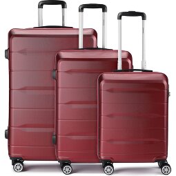 Benzi 5583 4 roulettes Set de valises 3 pièces  Modéle 2