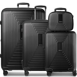 Redolz Essentials 14 Set de valises à 4 roulettes + Beautycase 4 pcs. avec soufflet extensible  Modéle 2