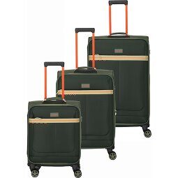 Travelite Color Craze 4 roulettes Set de valises 3 pièces avec soufflet d'extension  Modéle 2