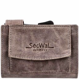 SecWal Porte-cartes de crédit Porte-monnaie RFID Cuir 9 cm  Modéle 2