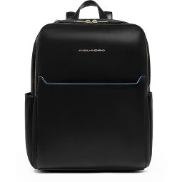 Piquadro Blue Square Daypack Protection RFID Cuir 37 cm Compartiment pour ordinateur portable  Modéle 1