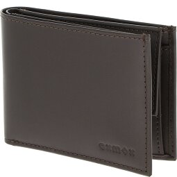 oxmox Leather Porte-monnaie Protection RFID Cuir véritable 11 cm  Modéle 15