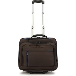 Dermata 2 roues Valise business 38 cm Compartiment ordinateur  Modéle 1
