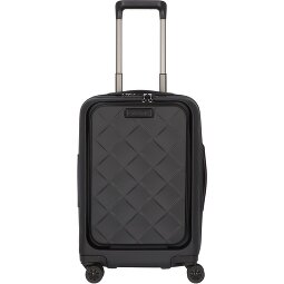 Stratic Leather & More 4 roulettes Trolley de cabine 55 cm Compartiment pour ordinateur portable  Modéle 2