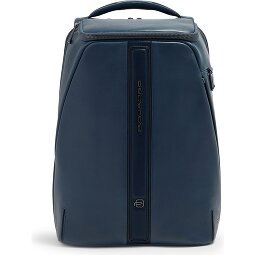Piquadro Victor Daypack Cuir véritable 40 cm Compartiment ordinateur  Modéle 2