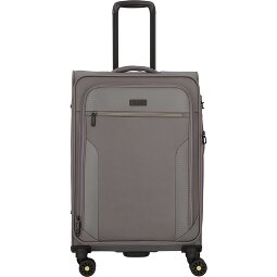 d&n Travel Line 9704 4 roulettes Trolley M 68 cm avec soufflet d'extension  Modéle 4