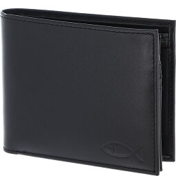 oxmox Leather Porte-monnaie Protection RFID Cuir véritable 12 cm  Modéle 6