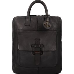 Harbour 2nd Urban Poets Devon Daypack Cuir véritable 42 cm Compartiment ordinateur  Modéle 2
