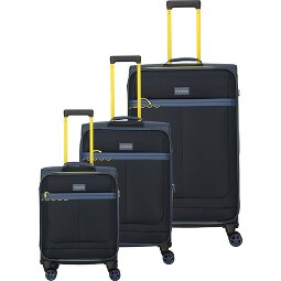 Travelite Color Craze 4 roulettes Set de valises 3 pièces avec soufflet d'extension  Modéle 1