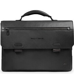 Piquadro Solm Porte-documents Cuir 42 cm Compartiment pour ordinateur portable  Modéle 2