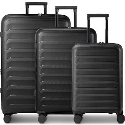 d&n Toronto 4 roulettes Set de valises 3 pièces avec soufflet d'extension  Modéle 1