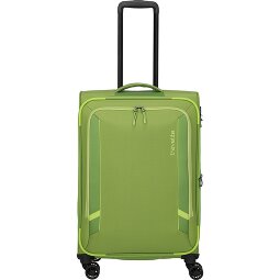 Travelite Corsiica 4 roulettes Trolley M 67 cm avec soufflet d'extension  Modéle 3
