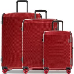 Echolac Logic Pro 4 roulettes Set de valises 3 pièces avec soufflet d'extension  Modéle 2