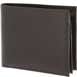 oxmox Leather Porte-monnaie Protection RFID Cuir véritable 10 cm  Modéle 14