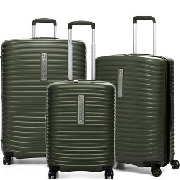 MODO by Roncato Vega 4 roulettes Set de valises 3 pièces avec soufflet d'extension  Modéle 2