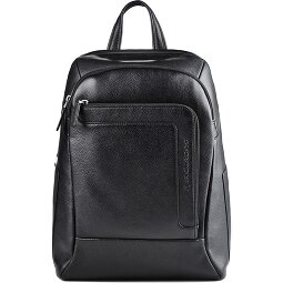 Piquadro Daypack Cuir véritable 39 cm Compartiment ordinateur  Modéle 1