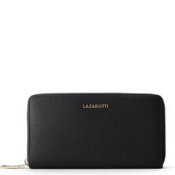 Lazarotti Bologna Leather XL Porte-monnaie zip-around en cuir 19 cm  Modéle 1